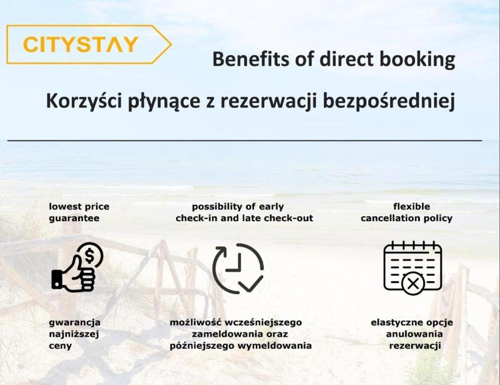 Citystay Centrum Gdansk Apartment Bagian luar foto
